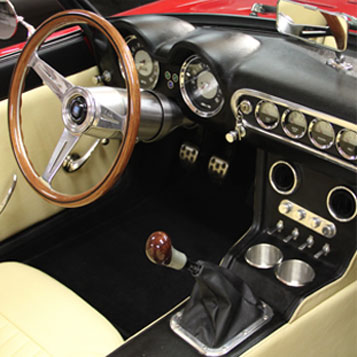 CalSpyder with Bone Interior Dashboard